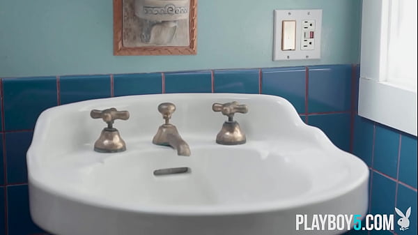 Petite blonde teen model Braylin Bailey goes nude for Playboy